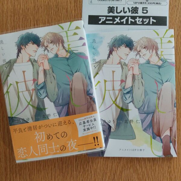 「美しい彼(5)」 北野仁/凪良ゆう アニメイト小冊子