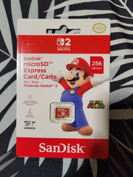 【任天堂ライセンス商品】SanDisk microSD Express Card 256GB Nintendo Switch 2