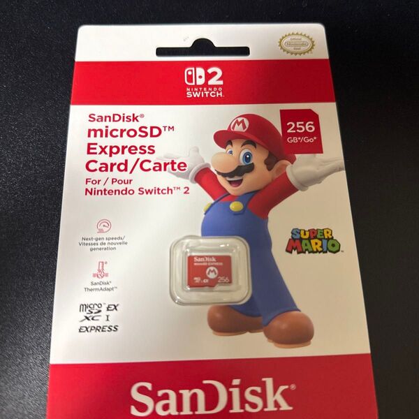Nintendo Switch2用 micro SD カード card express SanDisk