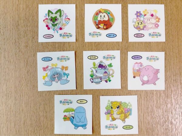 210弾 ③ポケモンパン デコキャラシール最新弾 8種