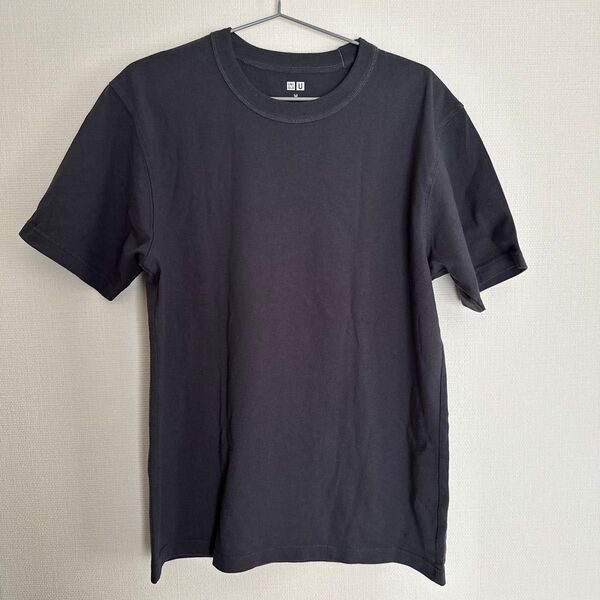 ユニクロU クルーネックTシャツ グレー M