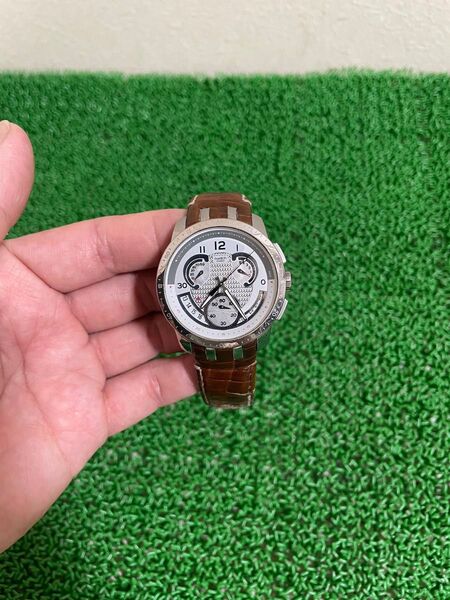 稼働品 swatch レトログラード COLD HOUR クロノグラフ スウォッチ