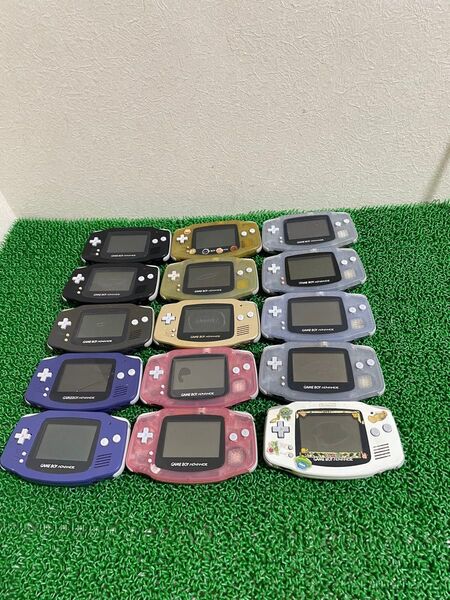 ゲームボーイアドバンス15点セット (ジャンク品)
