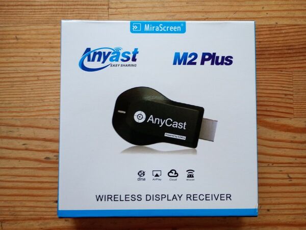 ワイヤレスディスプレイレシーバー AnyCast M2 Plus