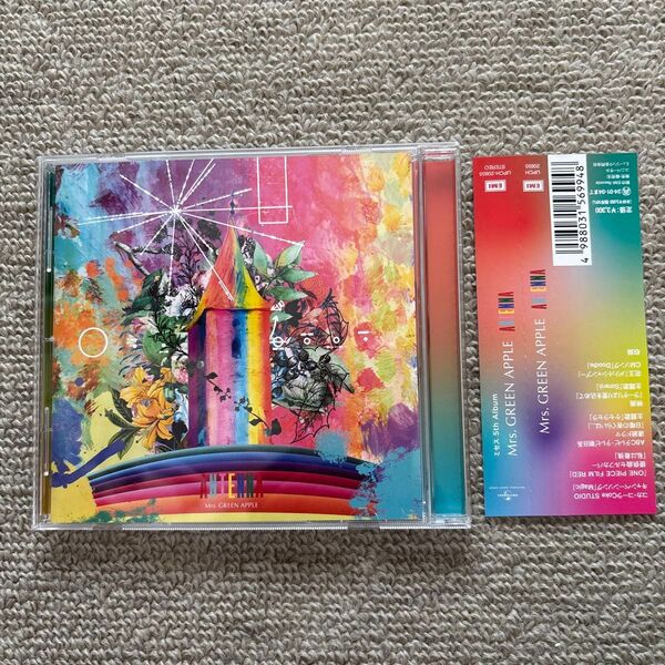 ANTENNA Mrs. GREEN APPLE アルバム 帯付き CD
