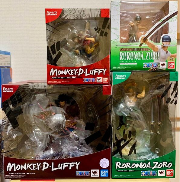 ワンピース ゾロ &ルフィ フィギュア セット売り