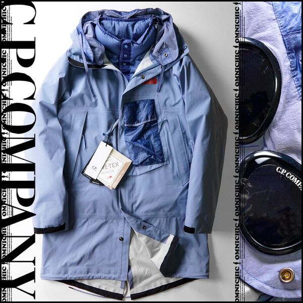 3WAYゴーグルゴアテックス■新品19万【C.P. COMPANY】C.P. カンパニーGORE-TEXダウンジャケットコート44
