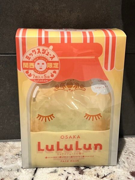 LuLuLun ルルルン 大阪限定ミックスジュースの香り 7枚入り5袋
