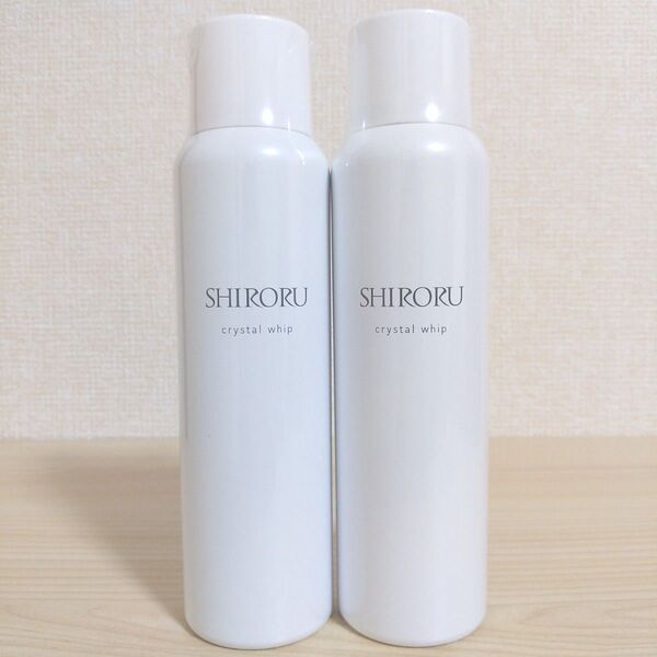 SHIRORU シロル クリスタルホイップ(洗顔料) 2本セット