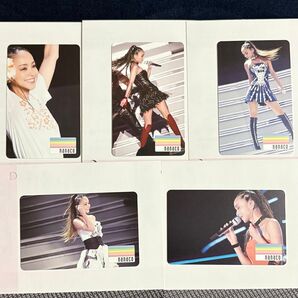 【新品未使用】安室奈美恵 nanacoカード全5種&ONEPIECE クリアファイル全5種 コンプリート