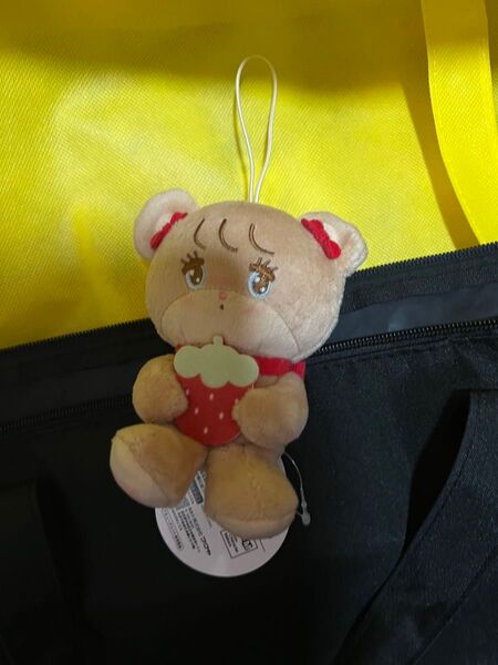 mikko いちごマスコットぬいぐるみ マスコット ぬいぐるみ キーホルダー