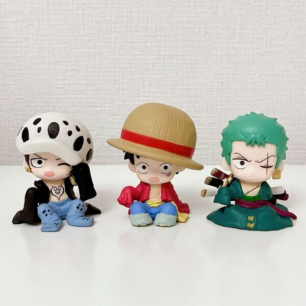 ONEPIECE ワンピース モドらせ隊 ミニチュア フィギュア モドモドの実 ルフィ ゾロ ロー