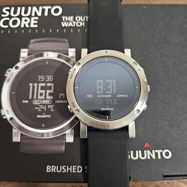 美品 SUUNTO コア スント 腕時計 登山 アウトドア デジタル カシオ G-SHOCK 好きに