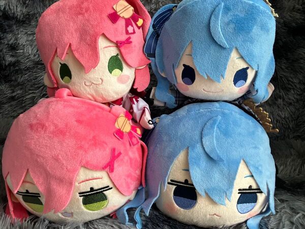 ホロライブ みこめっと 寝そべりぬいぐるみ&パペットぬいぐるみ 4点セット