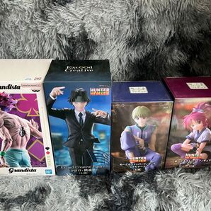 ヒソカ クロロ シャルナーク マチ フィギュア 4点セットまとめ売り