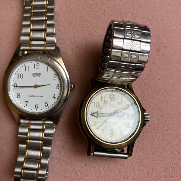 カシオ メンズ腕時計 2本セット 中古稼働品