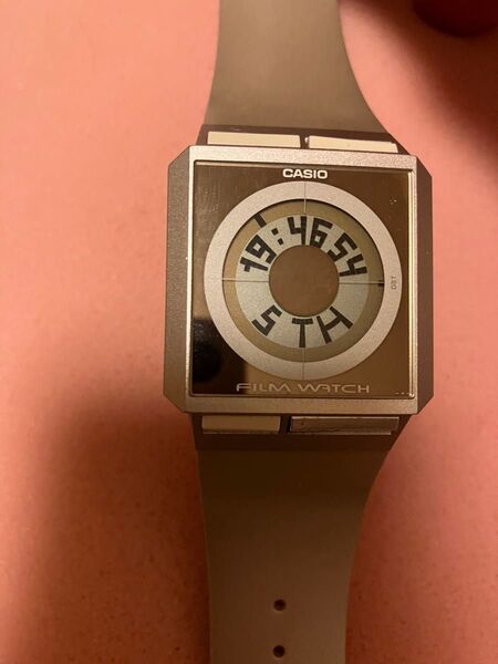 CASIO カシオ メンズ腕時計FS-02フィルムウォッチ中古稼働品