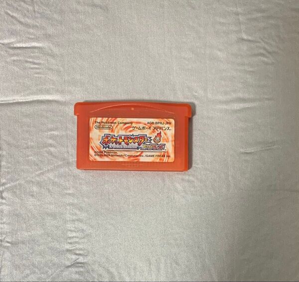 ポケモン ファイアレッド ポケットモンスター 任天堂 ニンテンドー ゲームボーイアドバンス GBA ソフト