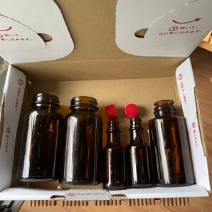 空き瓶 小瓶 5本 まとめ売り 花瓶 一輪挿し 水栽培用