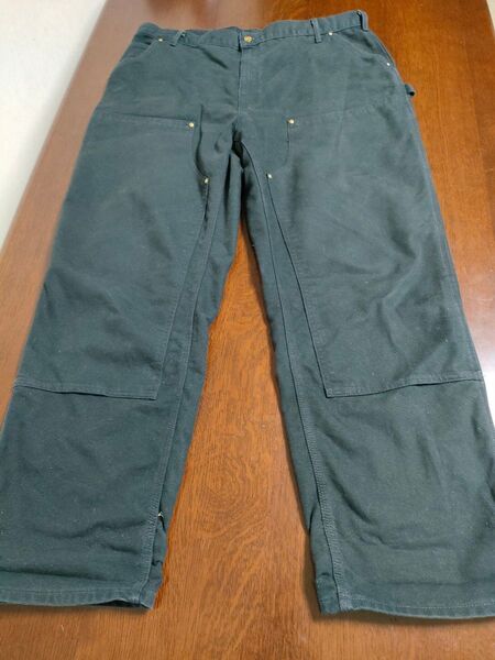 Carhartt ダブルニー ペインターパンツ ブラック usa w42L32