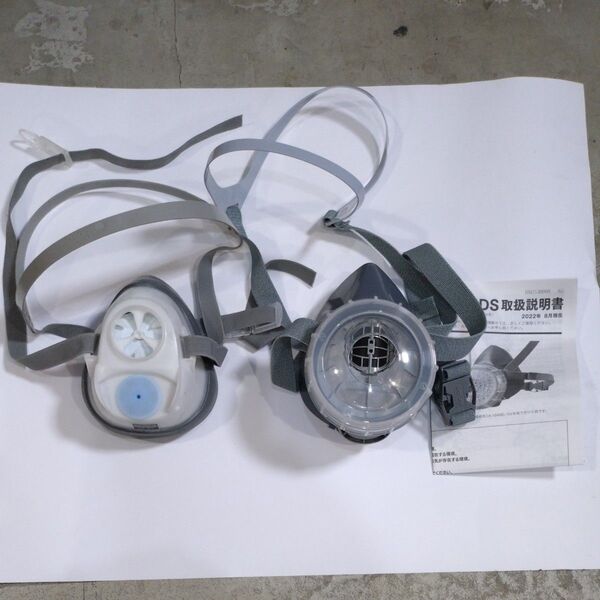 防毒マスク 重松 シゲマツ 3M 新品 中古 抱き合わせ 塗装 防塵 GM76DS