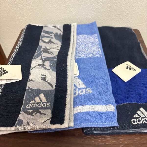 adidas タオルハンカチ3枚セット②