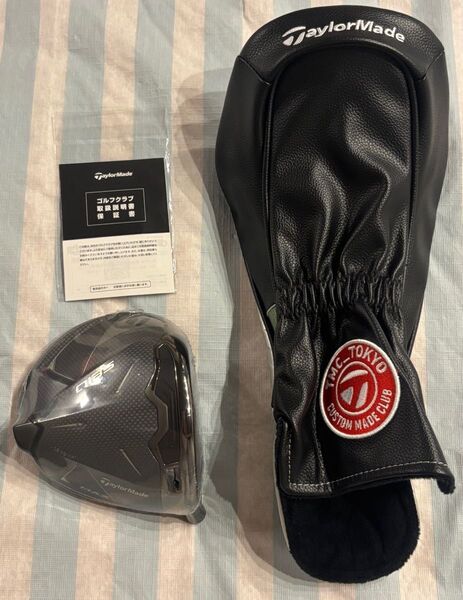TaylorMade Qi35 MAX 9.0ドライバーヘッドのみ トーキョーカスタムヘッドカバー、保証書、シュリンク付