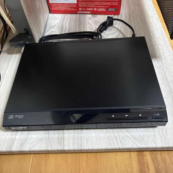 2023年製 SONY ソニー DVDプレーヤーブラックDVP-SR20 美品