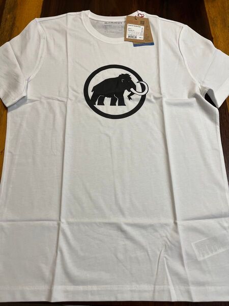 MAMMUT Tシャツ Asia XL ホワイト Core T-Shirt Men Classic 試着のみ