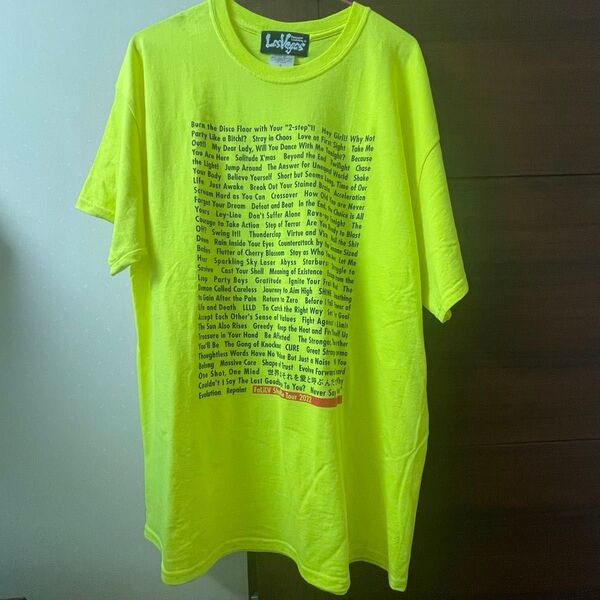 BIG Tシャツ Fear, and Loathing in Las Vegas 2022 shuffle tour