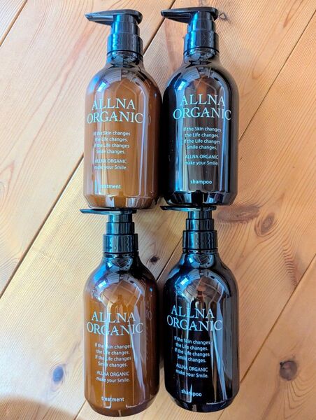 ALLNA ORGANIC シャンプー トリートメント 500ml 4本