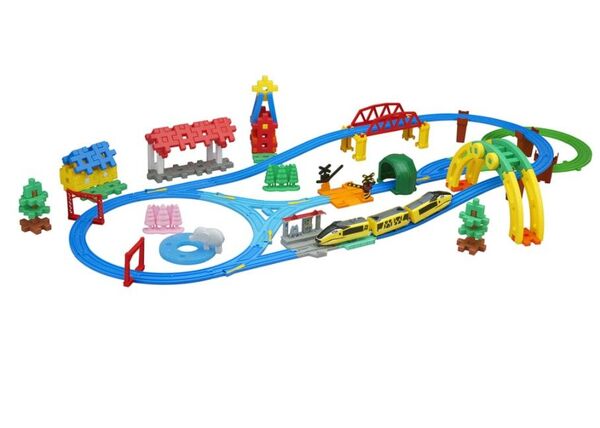 Gakken ニューブロック ジオラマスタートセット プラレール【新品・未開封】
