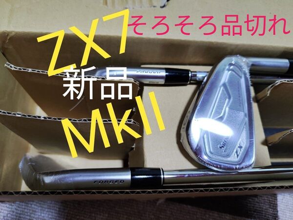 SRIXON ZX7 Mk2 5~P MODUS 120 S スリクソン アイアン ZX7 MkⅡ 新品