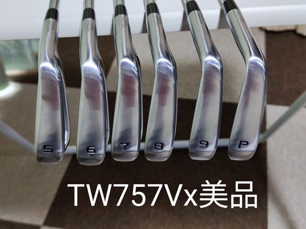 ホンマ HONMA TW757 Vx 5~P アイアンセット KBS TOUR 115R+ 美品