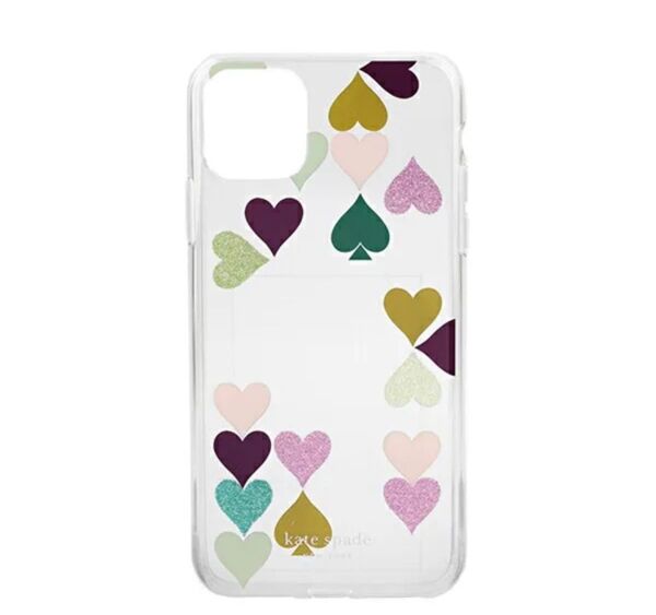 品 ケイトスペード kate spade スマートフォンケース HEART SPADE PHOTO FRAME クリアマルチ
