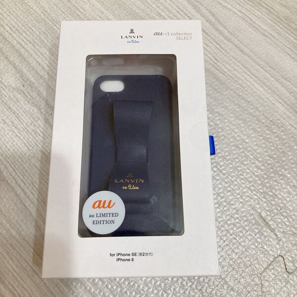 LANVIN en Bleu - Slim Wrap Case Stand & Ring iPhoneSE(第3.第2、.8/7