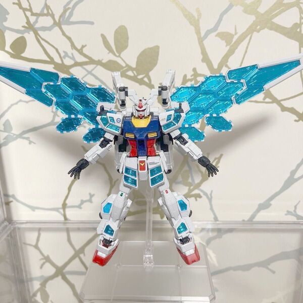 1/144 RX-78F00/E ガンダム (EX-001 グラスフェザー装備)