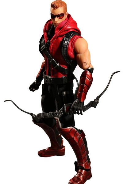 メズコ ワン12コレクティブ DCコミックス: プレビュー限定 アーセナル 1/12スケールアクションフィギュア