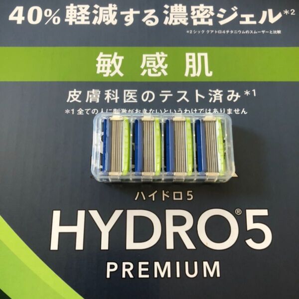 シック ハイドロ5 プレミアム 敏感肌用 替刃4個