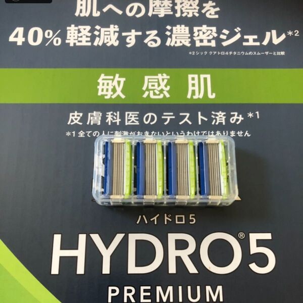 シック ハイドロ5 プレミアム 敏感肌用 替刃4個