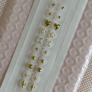 耳ツボジュエリー 20粒 【まとめ買い割引あり】ゴールド 耳ツボ シンプル