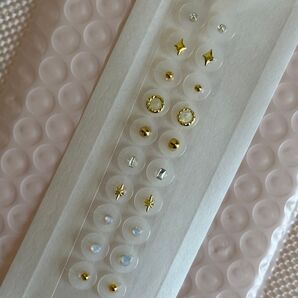 耳ツボジュエリー 20粒 【まとめ買い割引あり】ゴールド 耳ツボ シンプル