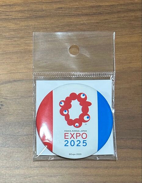 関西 万博 EXPO 2025 ミャクミャク 缶バッチ