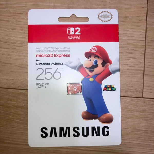 Samsung microSD Express Card 256GB for Nintendo Switch 2