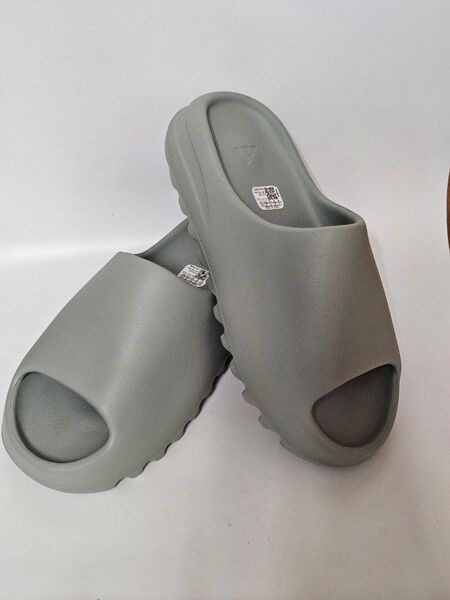 購入証明あり 新品 デッドストック ID5480 YZY SLIDE 275 SLATE SALT yeezy スレートソルト