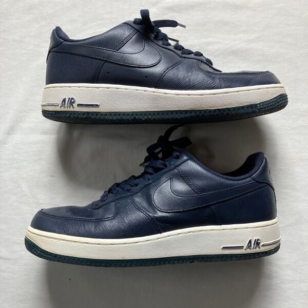 NIKE AIR FORCE 1 LOW PREMIUM ネイビー 26.5cm