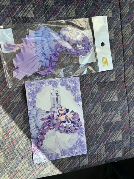 ワルキューレ ハナビヨリコラボ 美雲アクスタ 購入特典ポストカード マクロス