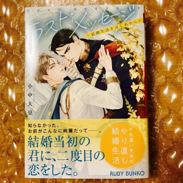 ラスト・メッセージ 結婚生活をはじめから (角川ルビー文庫 R161-13) 小中大豆/著