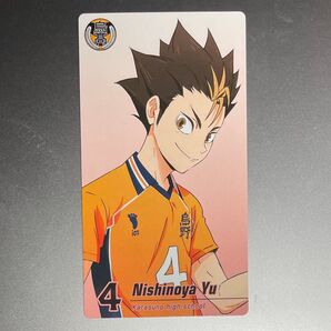 ハイキューゴミ捨て場の決戦展 チケット風カード 西谷夕
