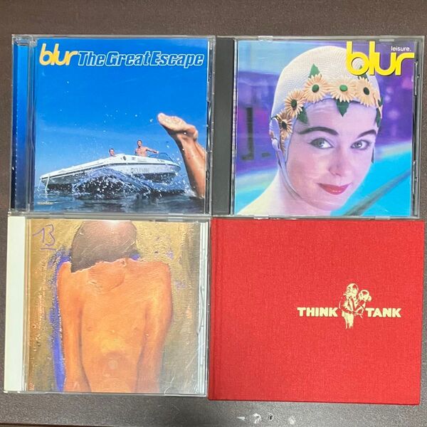 blur アルバム CD 4枚セット 国内盤 輸入盤 ブラー